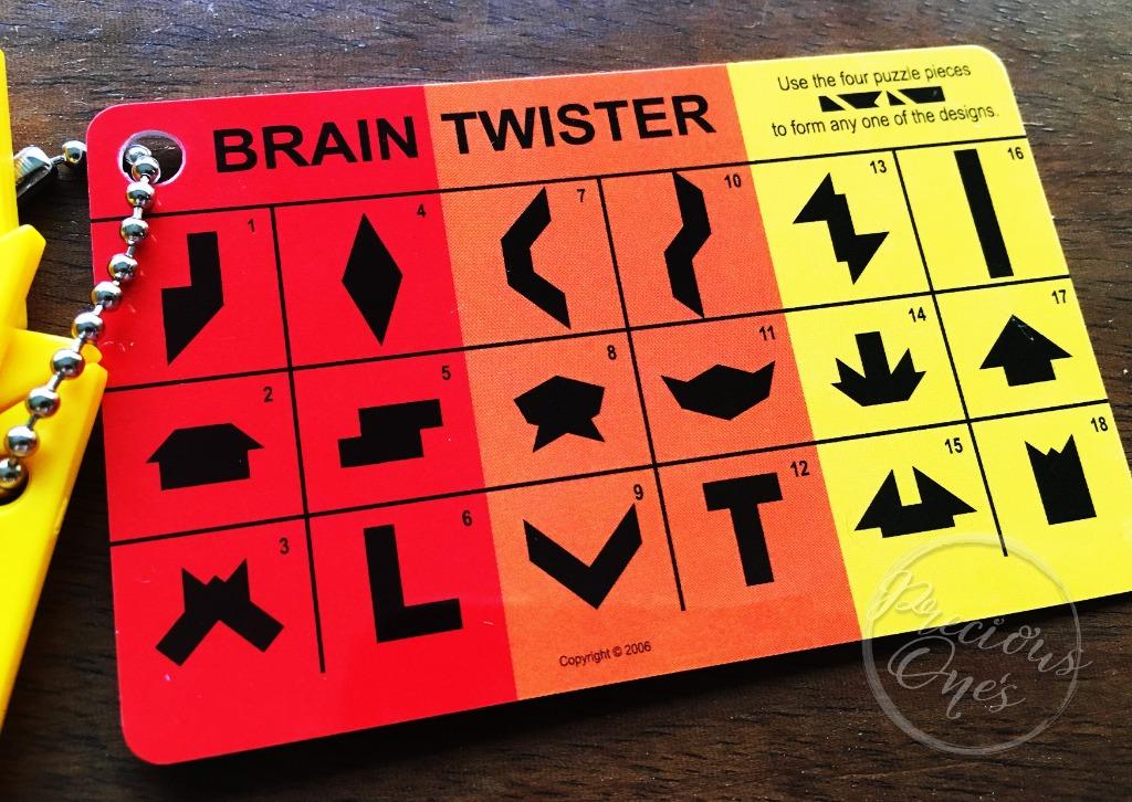 Brain Twister Puzzle Game Hobbies And Toys Toys And Games On Carousell