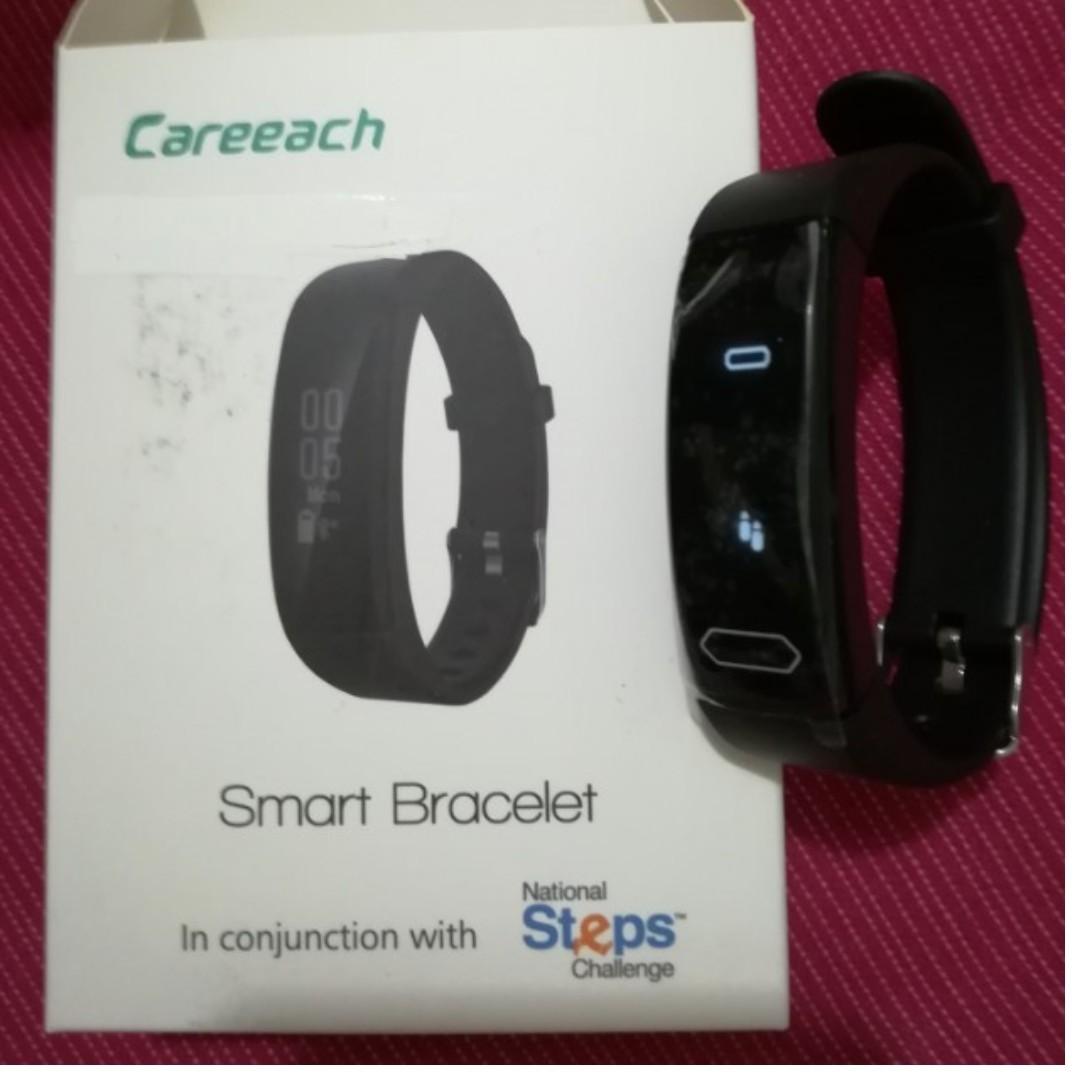 Brand New Careeach Steps Tracker Counter Wp 808 Hpb National Steps Challenge Smart Bracelet Electronics Others On Carousell