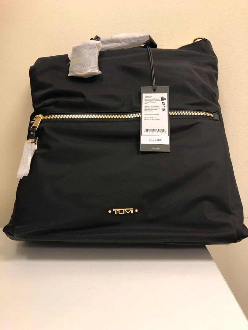 Brand New Tumi Voyageur Jena Convertible Backpack Women s Fashion