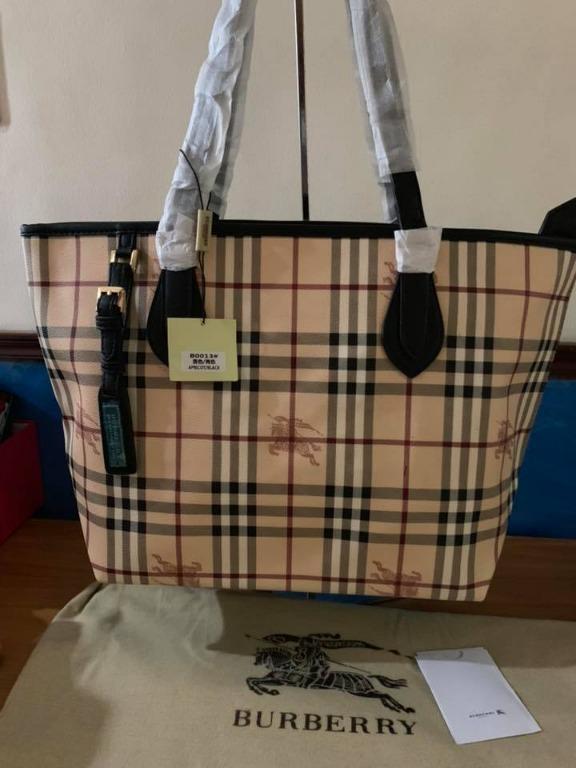 Bags, Burberry Large Neverfull Tote Bag