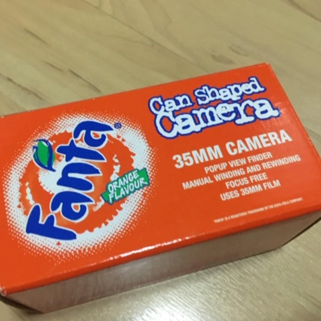 Can Shaped Camera (Fanta), Photography, Cameras on Carousell