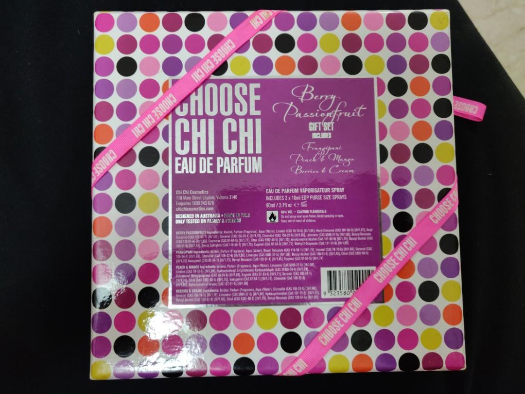 Chi Chi Cosmetics Perfume Gift Set Bn Beauty Personal Care Fragrance Deodorants On Carousell