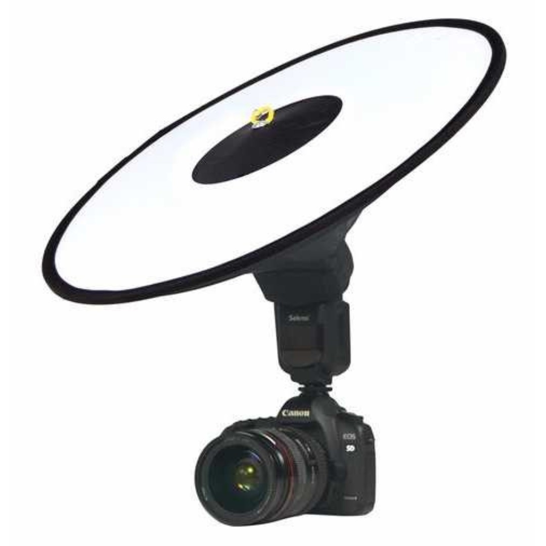 Collapsible Ring Softbox Flash Diffuser 42cm for Speedlite Camera