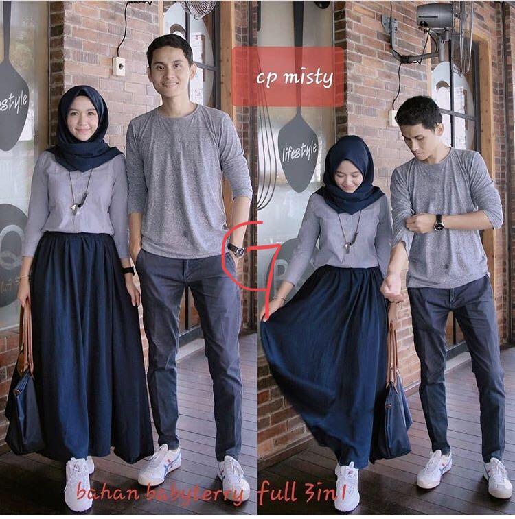 Couple Set Muslim Outfit Male Female Men S Fashion Clothes