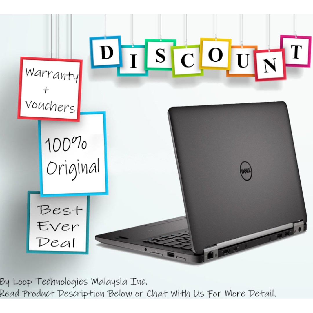 Dell Latitude E7470 I5 6th Gen Vpro 512gb Ssd 8gb Ddr4 Free Protection Skin Uk Edition Ultrabook Electronics Computers Laptops On Carousell