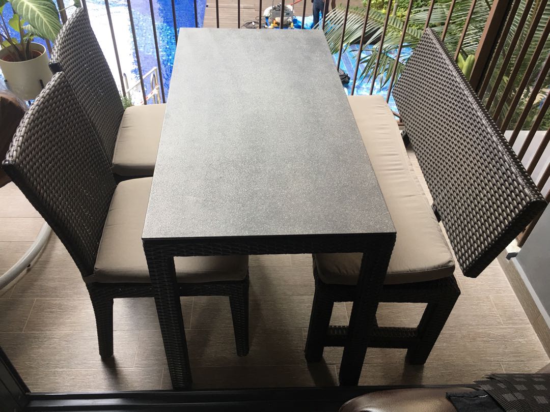 Outdoor Dining Table, Furniture & Home Living, Furniture, Tables & Sets