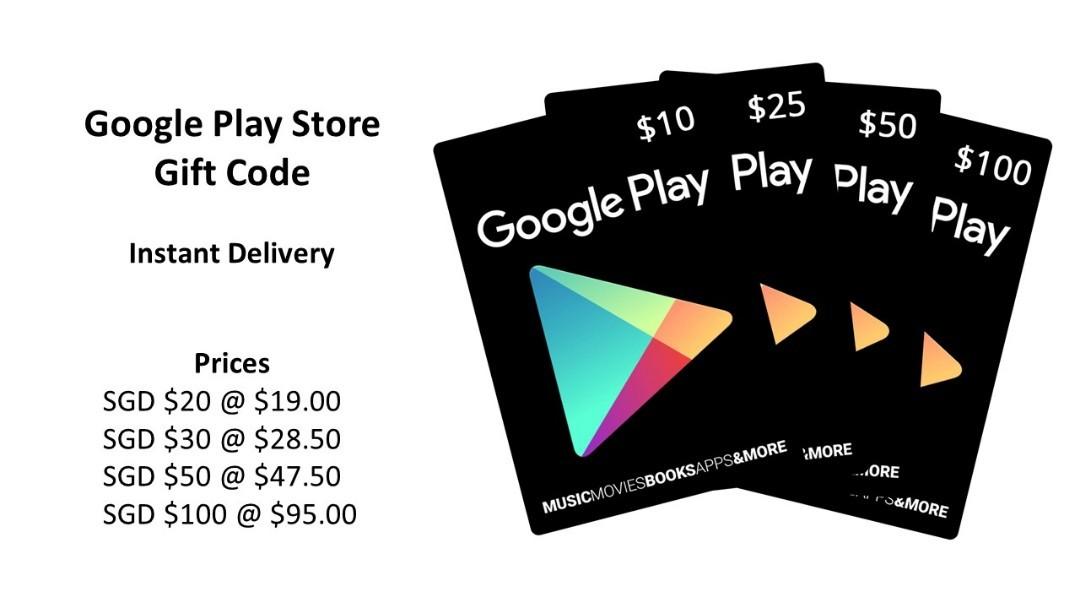 Google Play Gift Card - India INR 50 Instant Email Delivery of Digital Codes