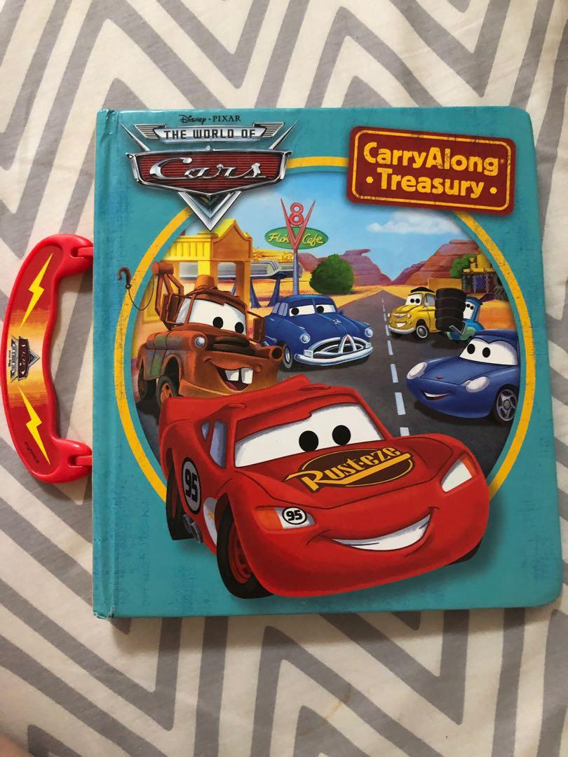Disney the world of cars book on Carousell