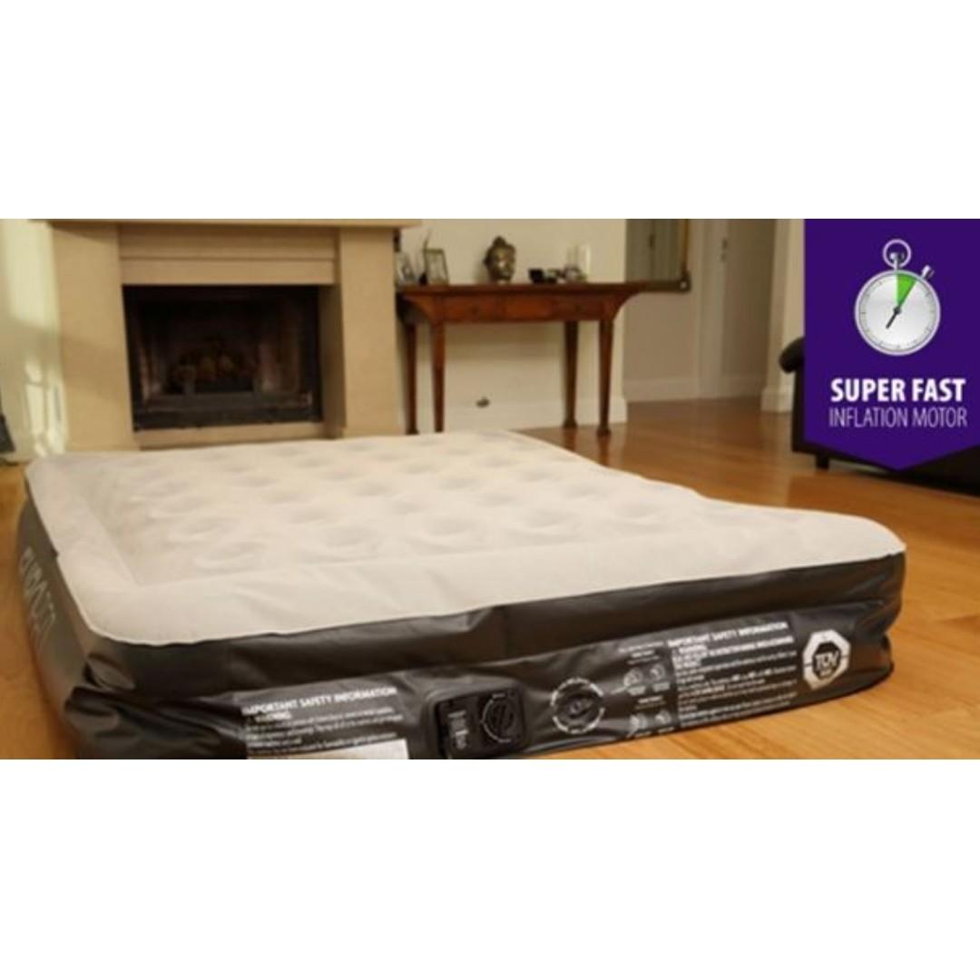 EUROBED Inflatable Queen Mattress, Furniture & Home Living, Furniture