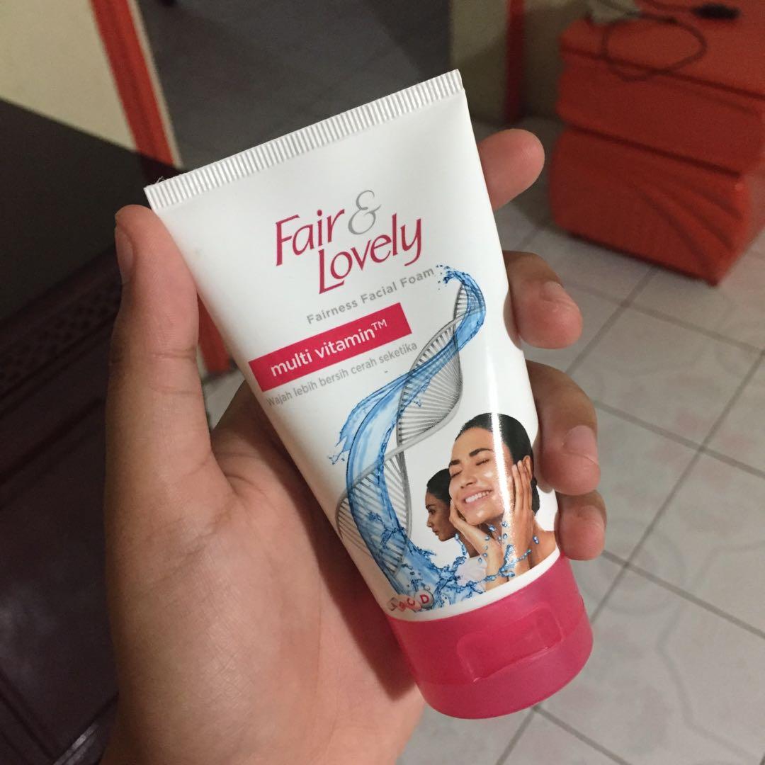 fair n lovely fairness facial foam