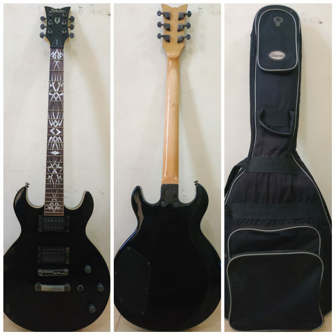 Gitar Schecter Diamond Series Devil Deluxe Tribal Musik Media