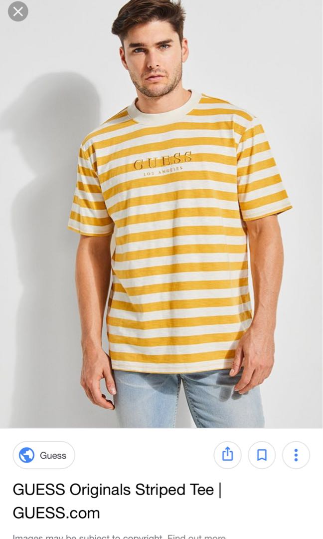 Guess original clearance striped tee