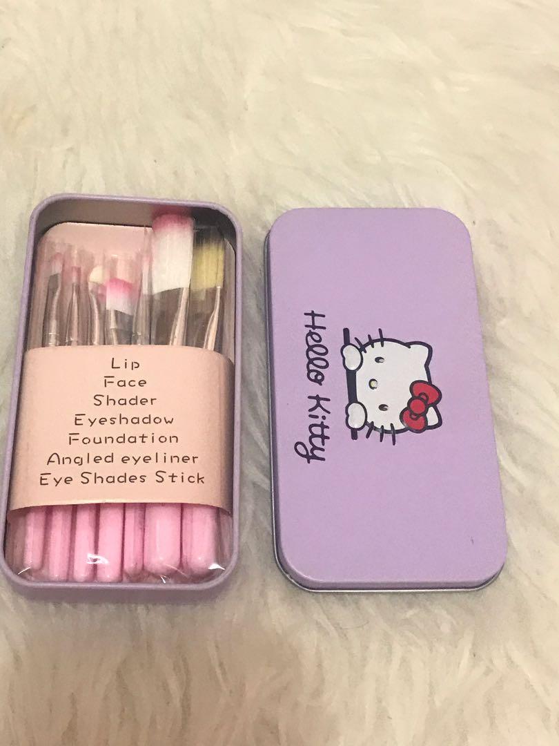 Kuas Set Make Up Hello Kitty Women S Fashion Women S Accessories