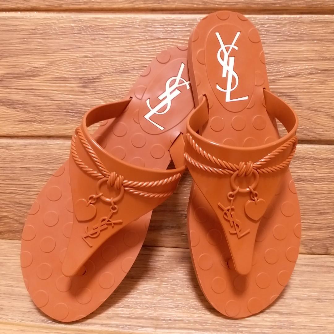 ysl jelly sandals