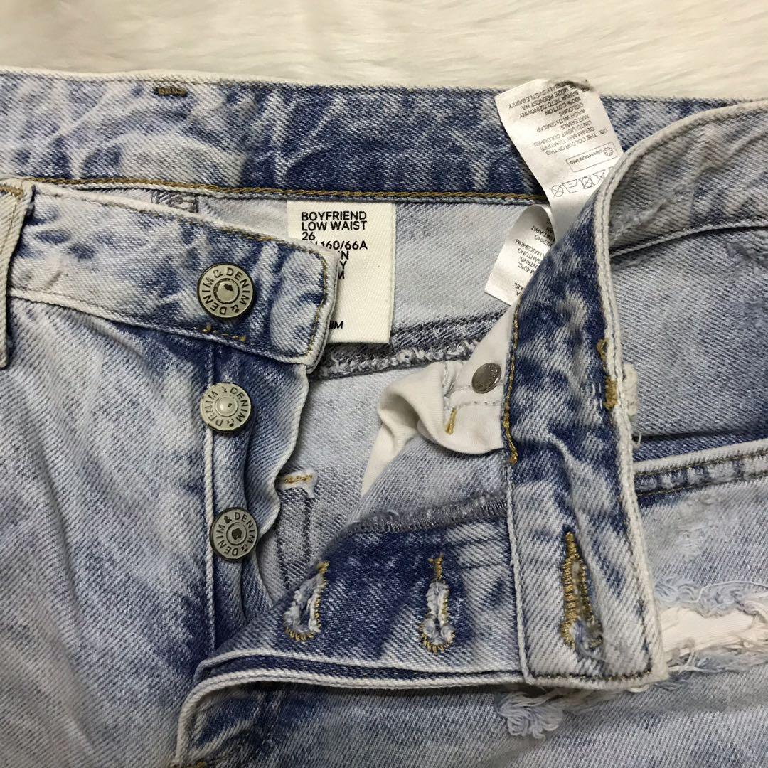 100 cotton boyfriend jeans