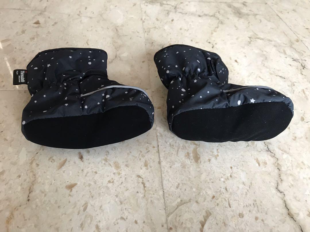 Thinsulate cheap baby booties