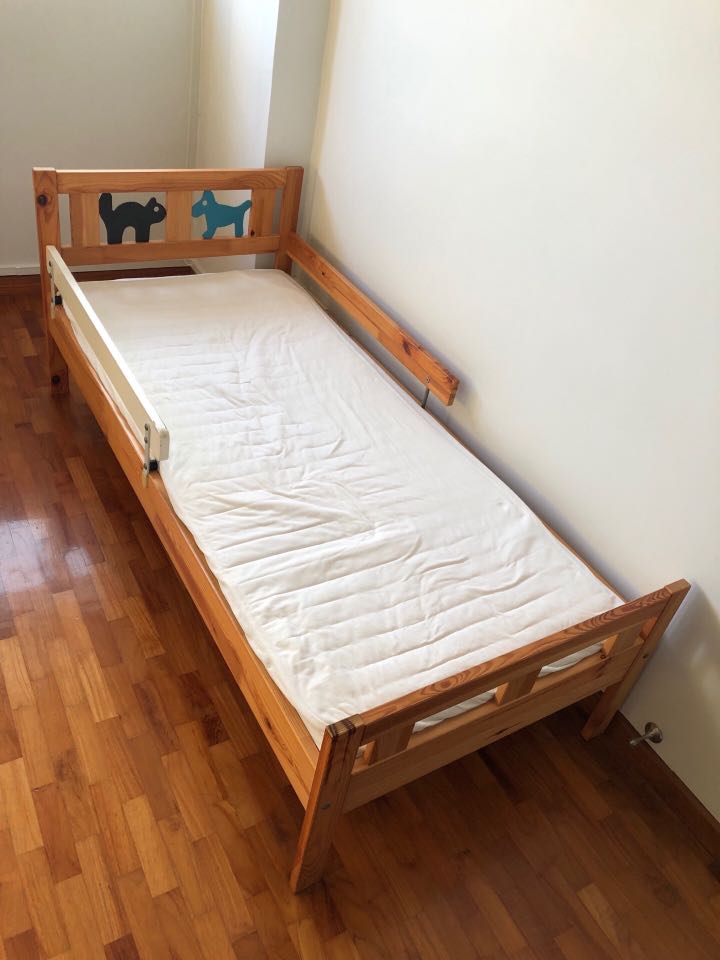 IKEA Kids Kritter Bed, Babies & Kids, Baby Nursery & Kids Furniture