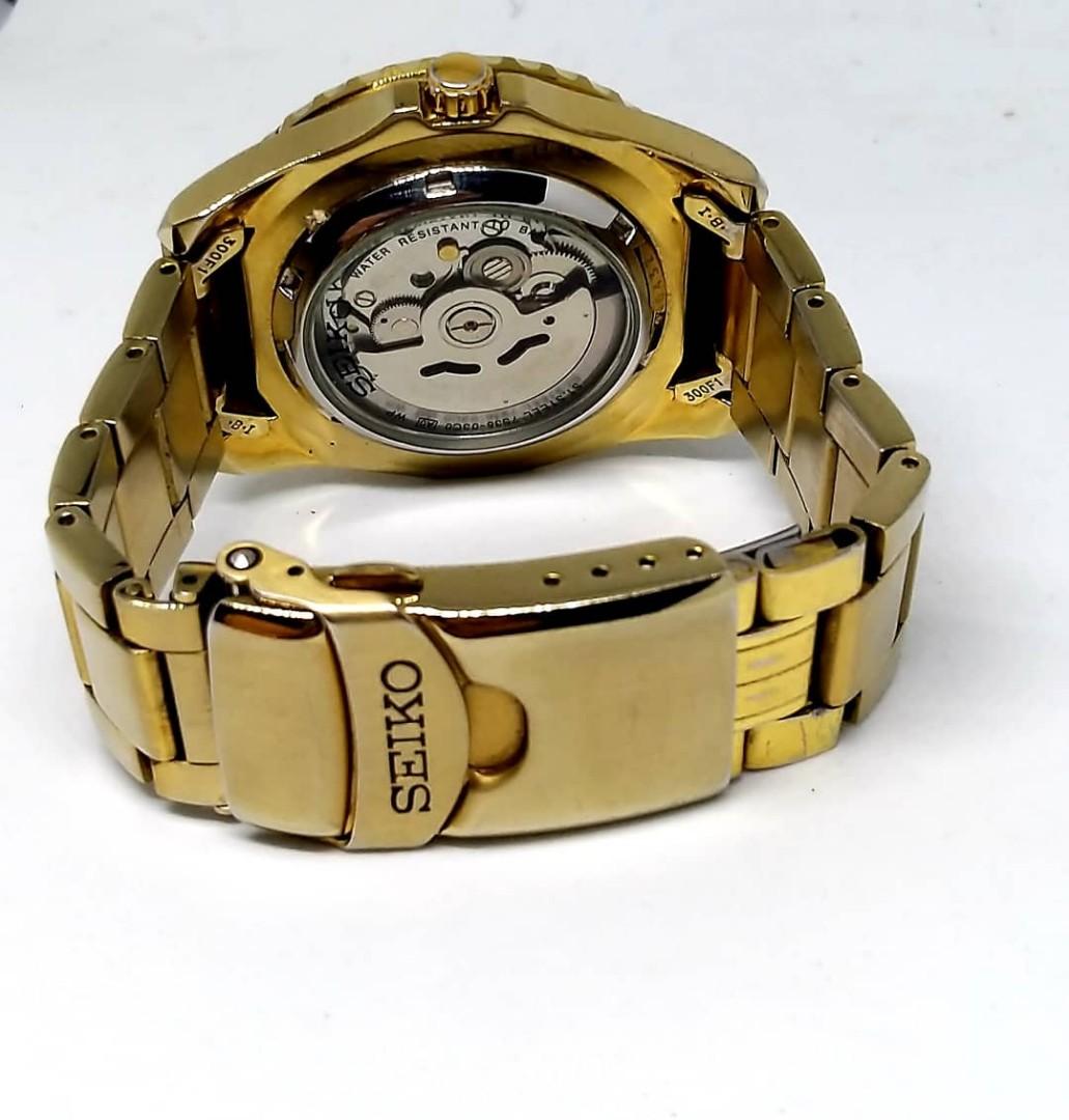 Jam tangan Seiko 5 Sports Sea Urchin GOLD SNZF22 SNZF17