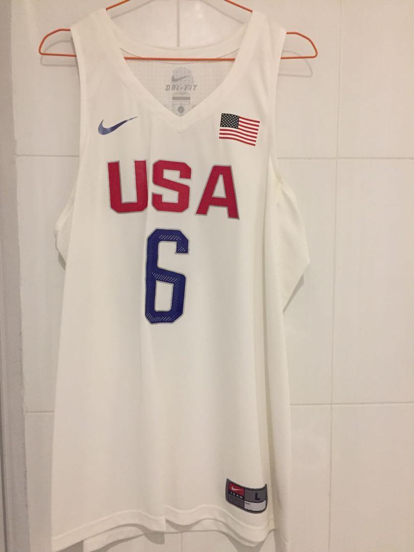 lebron james olympic jersey for sale