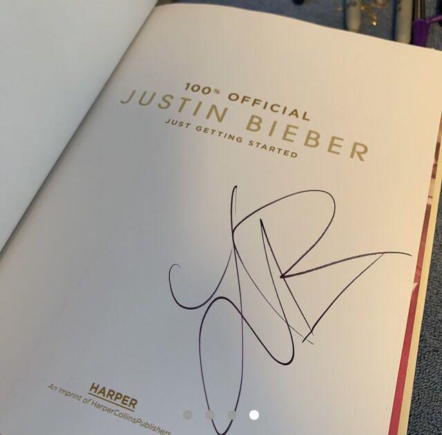 Justin Bieber SIGNED book Just Getting Started (Category: Magazines) located in Manila. Submitted by stefandraboutique (Listing ID 235874373, Image 1). Description: Open for bidding that starts at 1999 Dm me! .