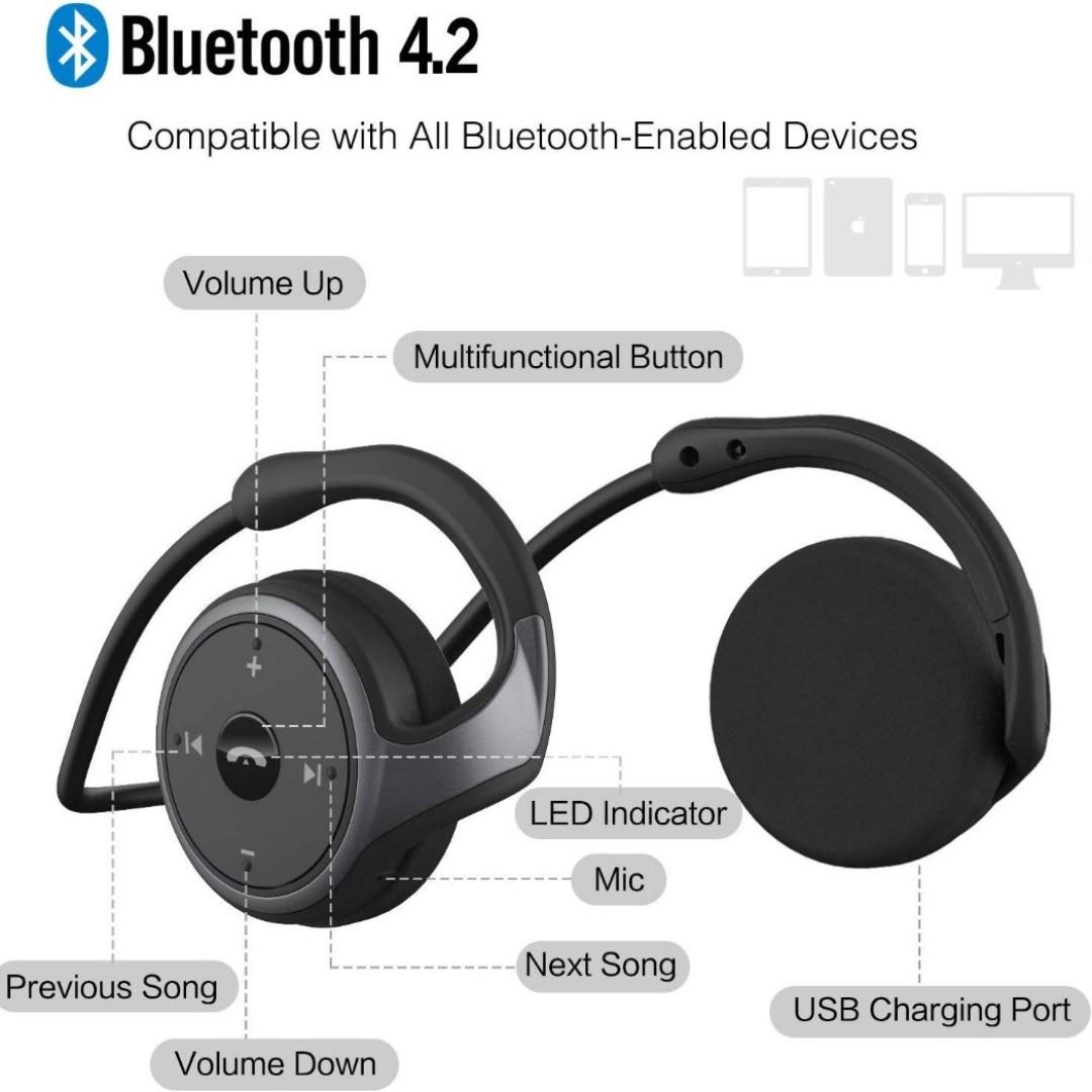 kamtron wireless headset