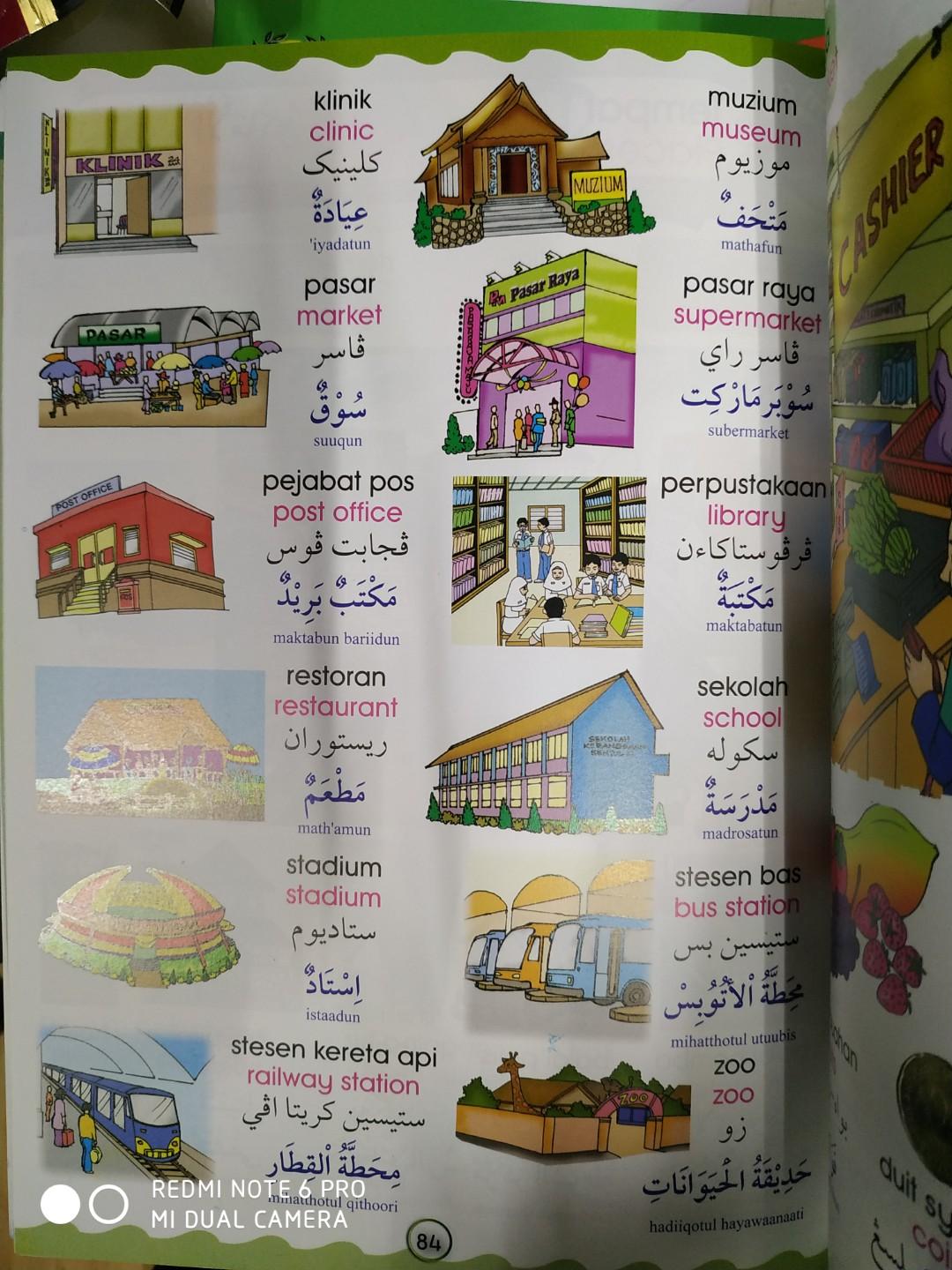 Kamus Bergambar Generasi Baru Melayu Inggeris Jawi Arab Kids Islamic Books Hobbies Toys Books Magazines Fiction Non Fiction On Carousell