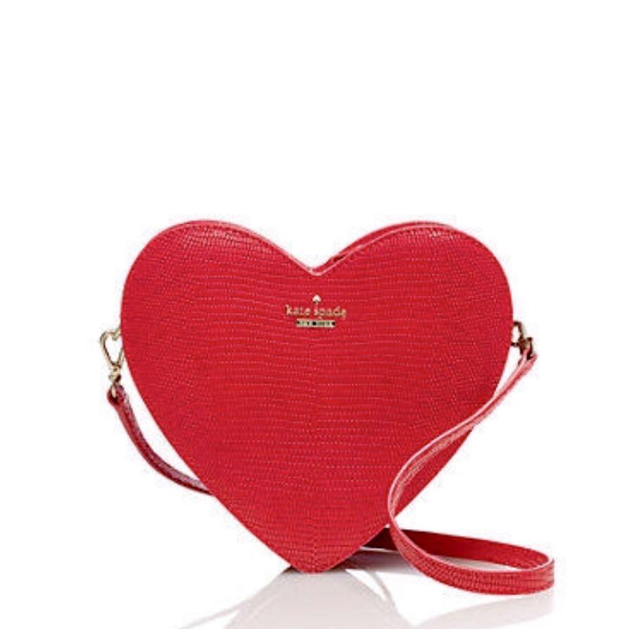 kate spade heart purse