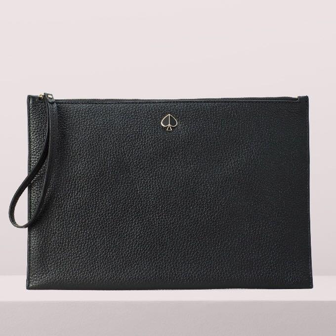 polly large pouch wristlet