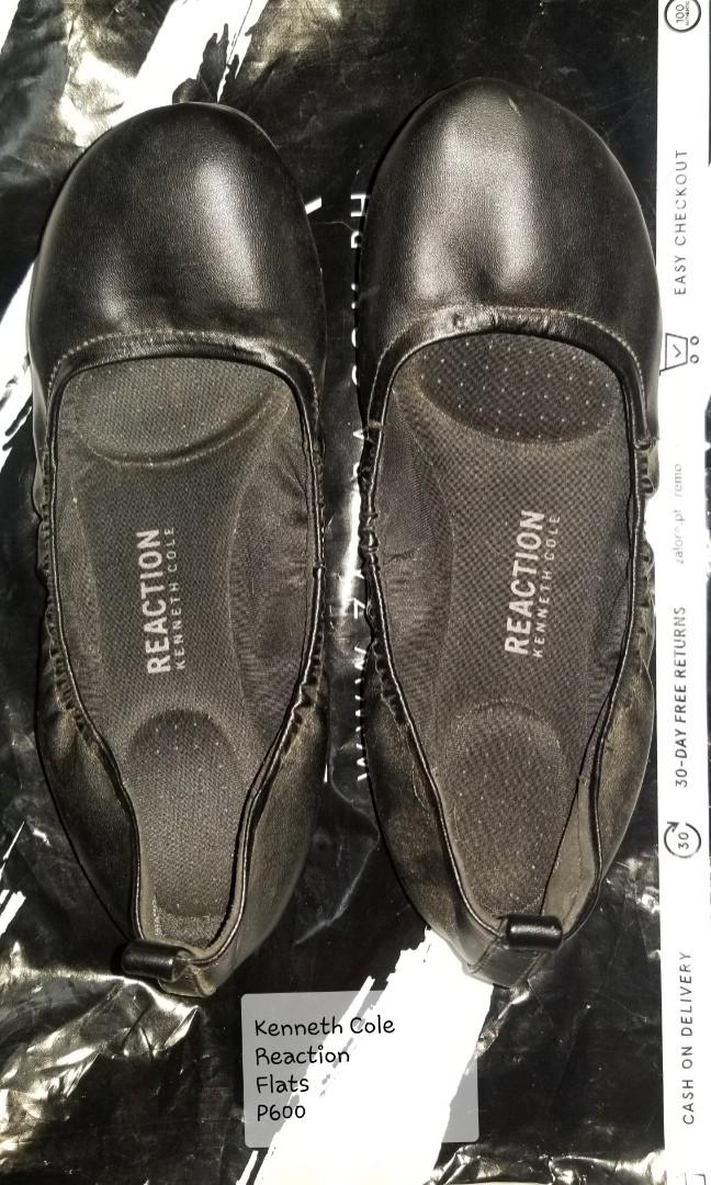 kenneth cole black flats