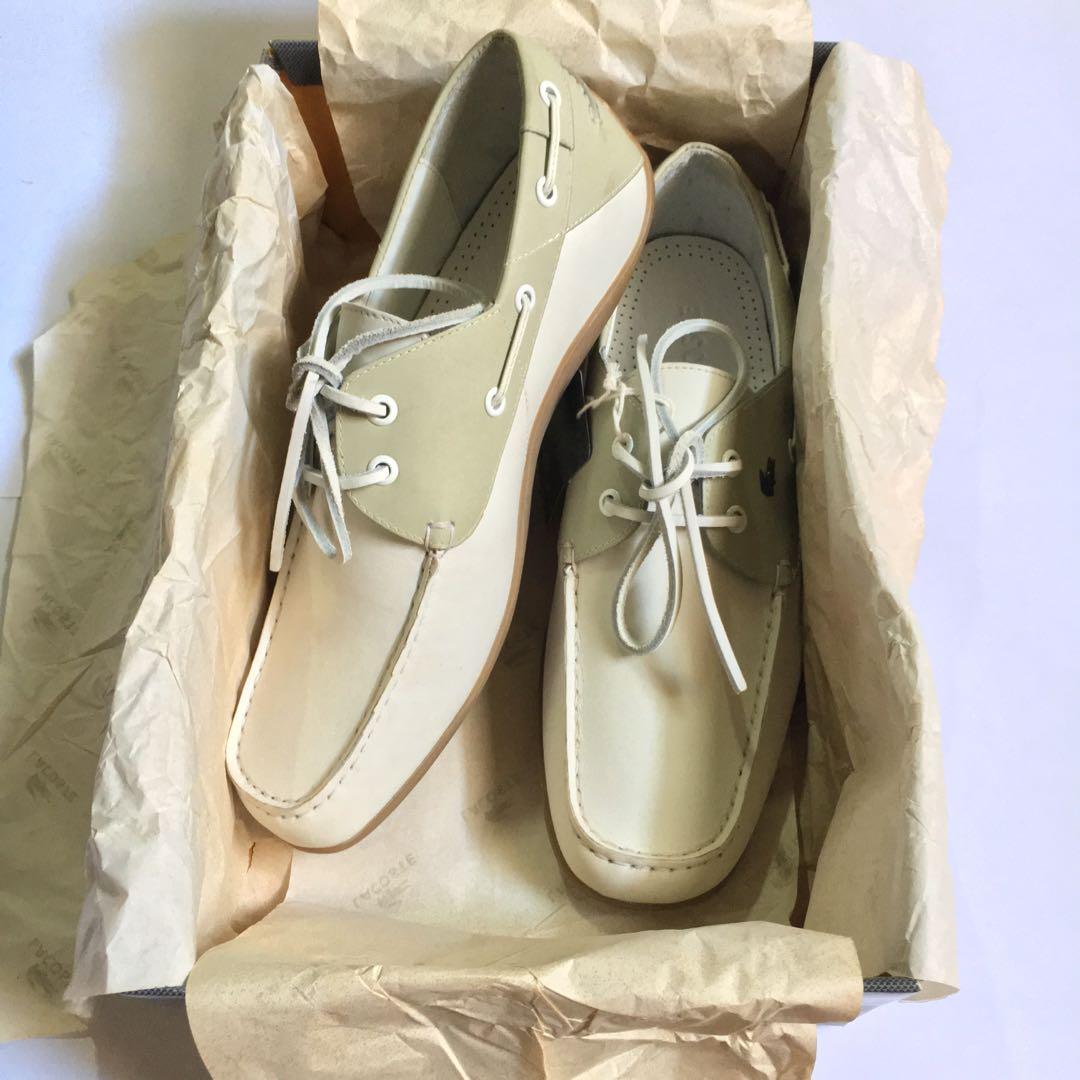 Lacoste marina boat shoes shop