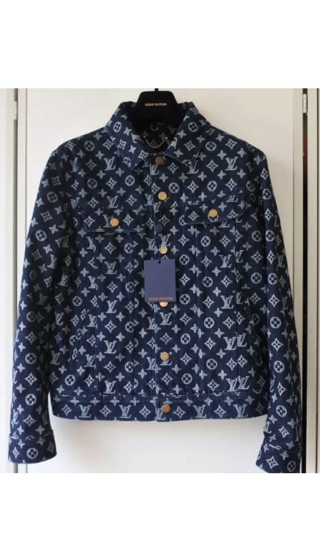 Louis Vuitton Men's FW 17 Monogram Denim Jacket, Men's Fashion