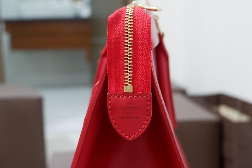 90s Vintage Louis Vuitton Epi Red Bag Riviera. for Mod Style 