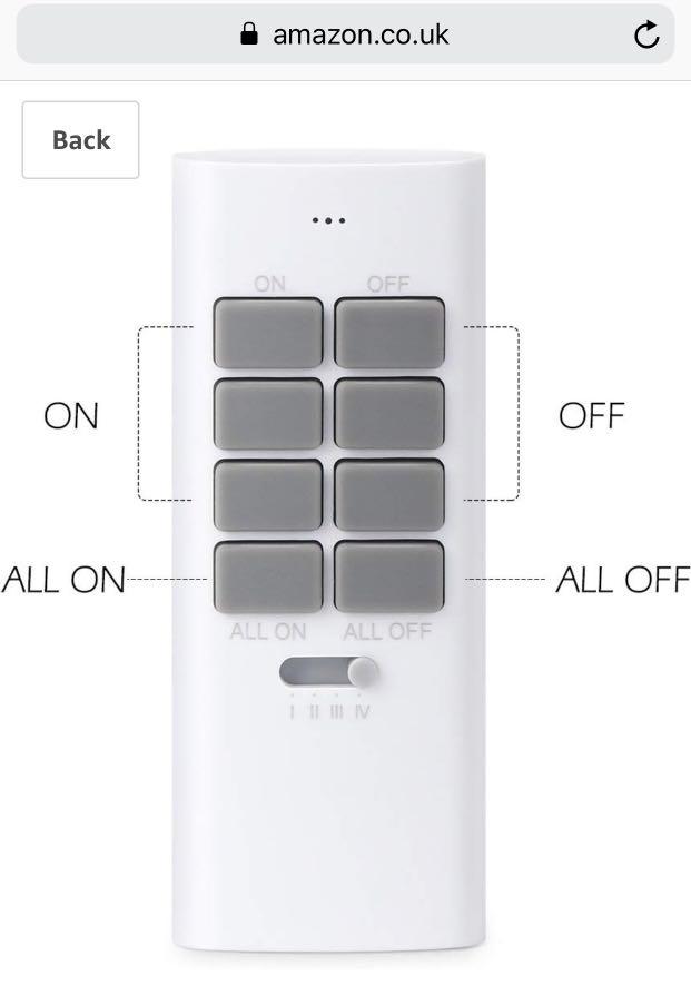 Lunvon Programmable 3 Pin Smart Wifi Socket Remote Wireless