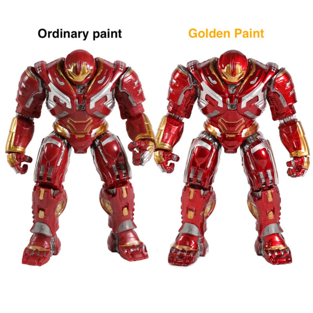 Marvel Avengers Iron Man Hulkbuster Mk49 Action Figure Toys Ironman Hulk Buster Figures 18cm Toys Games Action Figures Collectibles On Carousell