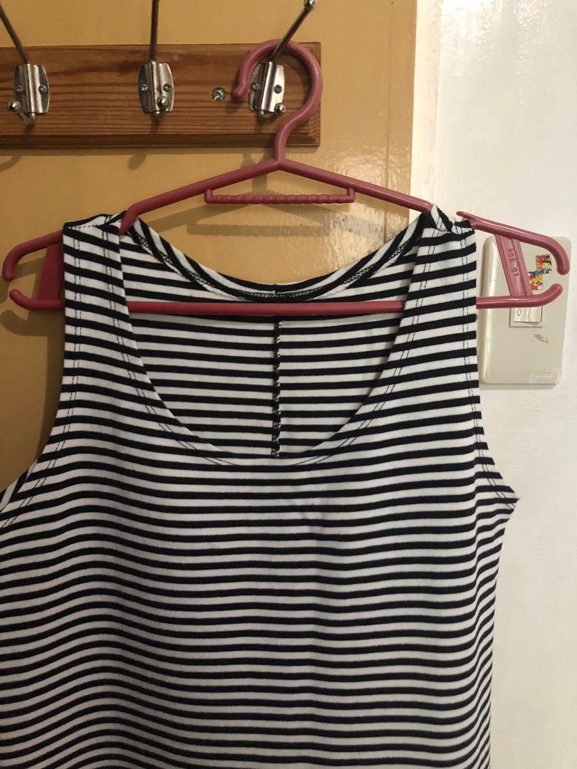 Midi Dress - Stripes (Category: Dresses) located in Bacoor. Submitted by memaeee (Listing ID 235914182, Image 3). Description: Very good condition. Can fit from M to L frame. Very nice in actual. .