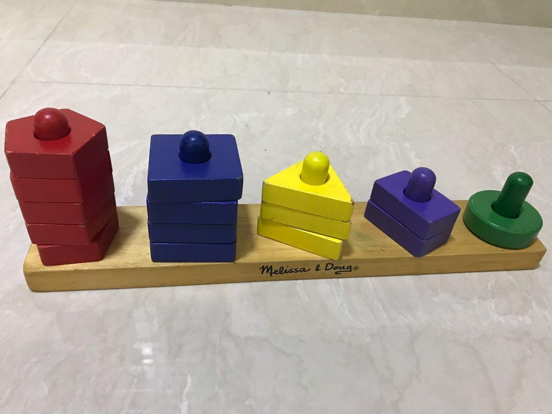 melissa and doug stack and sort board