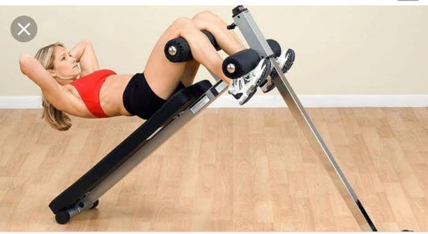 Muscle Power Situp Bench Adjustable Slant Board On Carousell