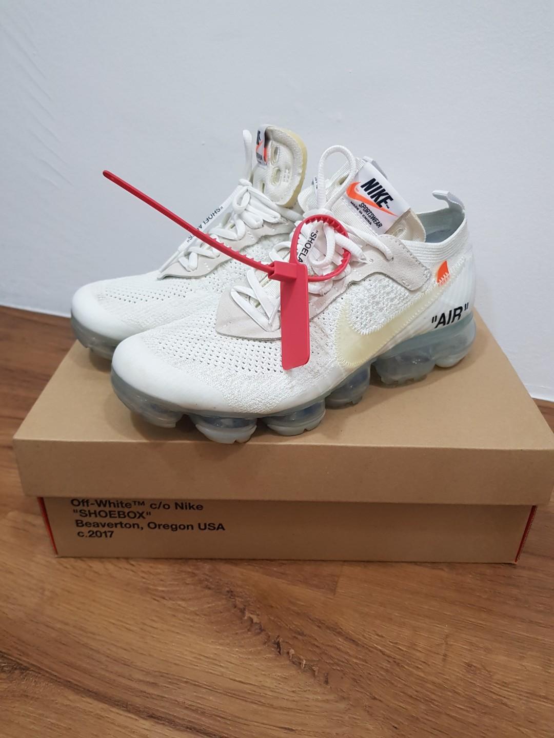 used off white vapormax