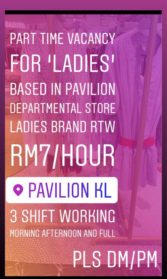 Part Time Job Luxury Apparel On Carousell