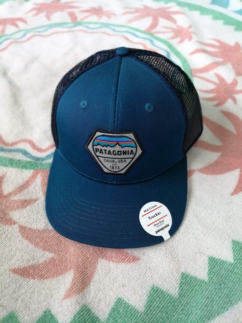 Patagonia fitz roy hex trucker hat sales