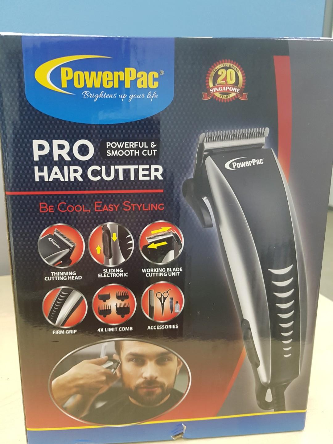 powerpac cordless hair cutter