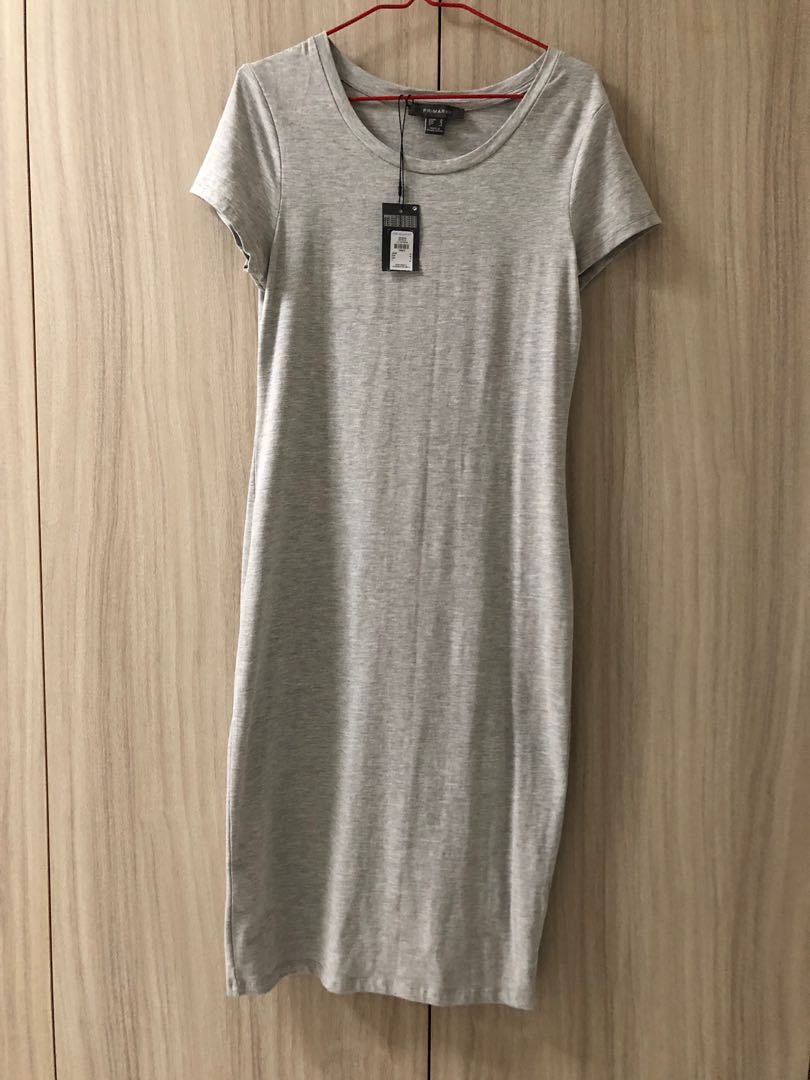 Primark grey dress top