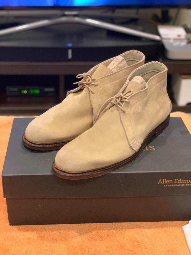 Allen edmonds unlined chukka deals boot
