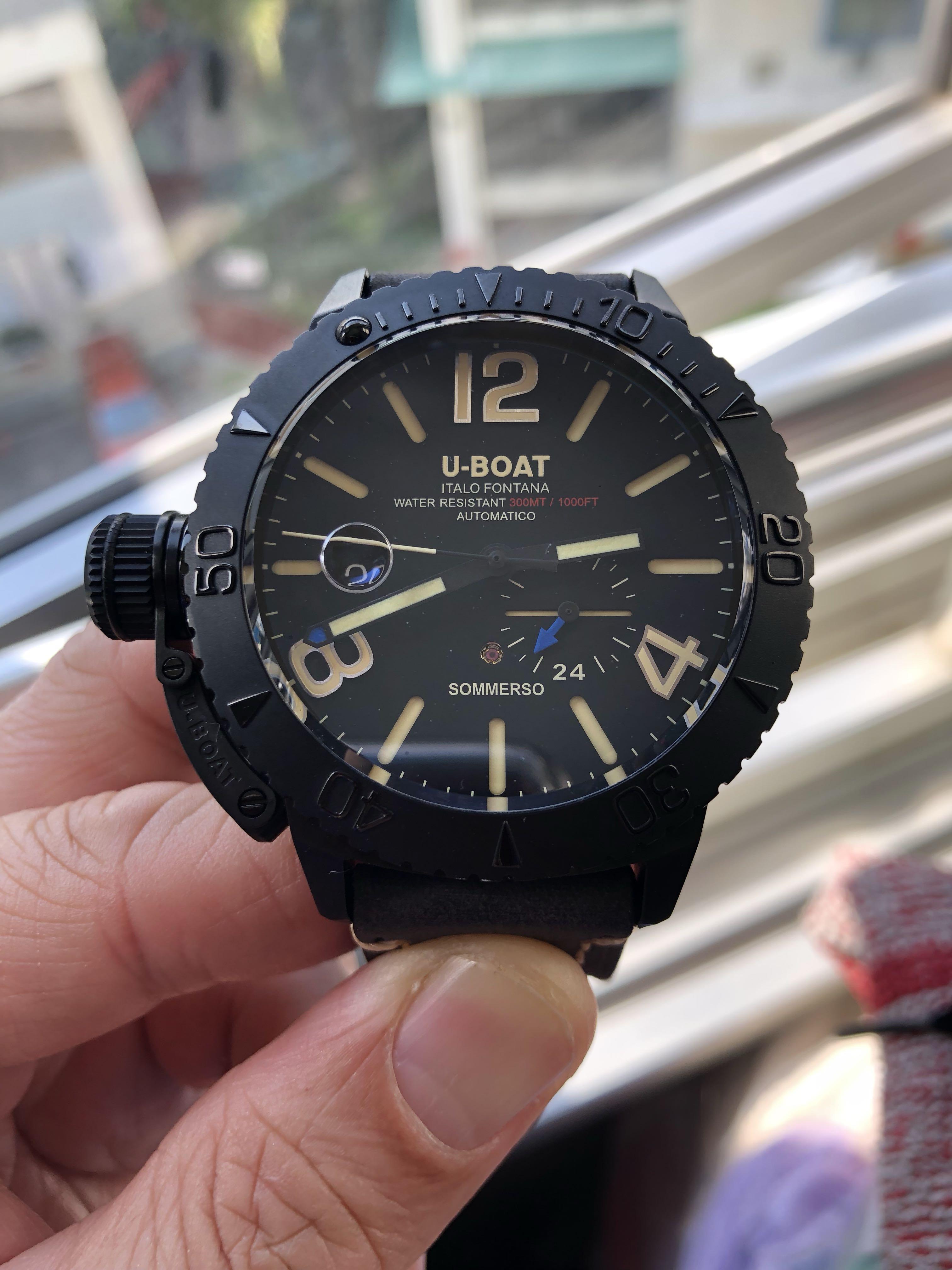 Rare U Boat watch for sale, Mobile Phones \u0026 Gadgets, Wearables \u0026 Smart  Watches on Carousell