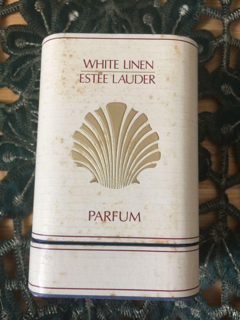 Rare vintage ESTEE Lauder White Linen 7ml, 女裝, 手袋及銀包, 長銀
