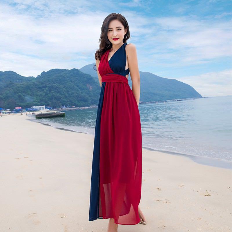 Chiffon flowy maxi dress store