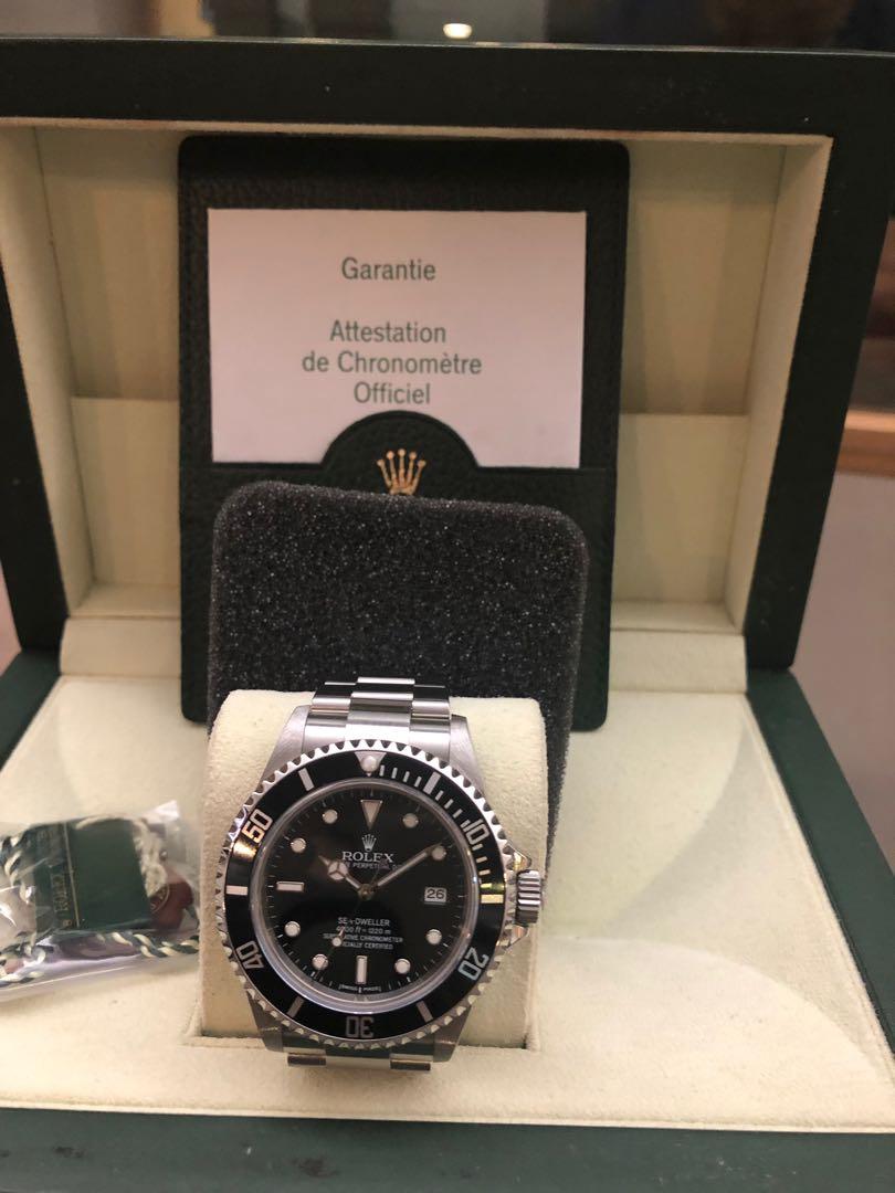 Rolex sea dweller used clearance