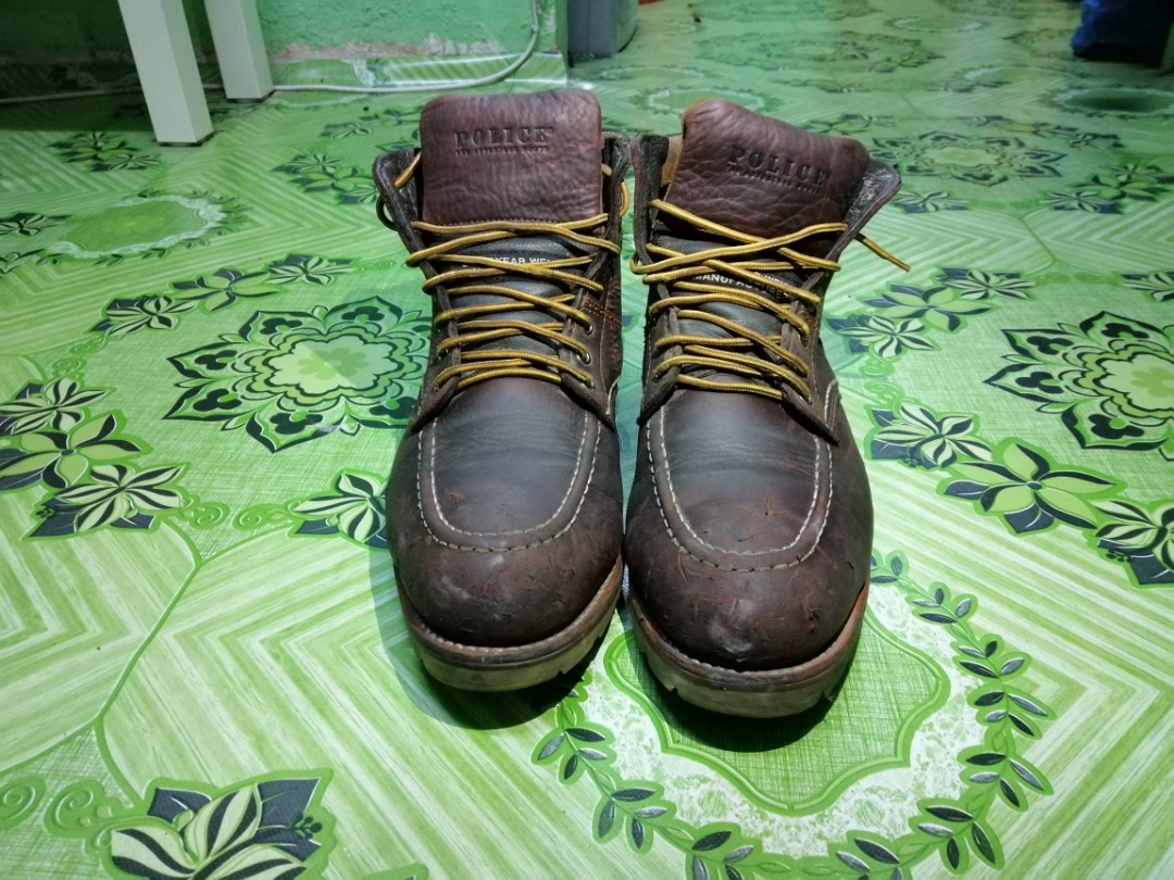 Red wing police sales boots