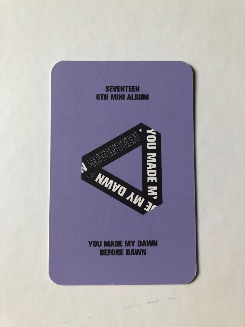 SEVENTEEN Vernon YMMD Before Dawn PC Photocard (Category: K-Wave Merchandise) located in Quezon City. Submitted by camicuaresma (Listing ID 235911707, Image 2). Description: Mint condition!.