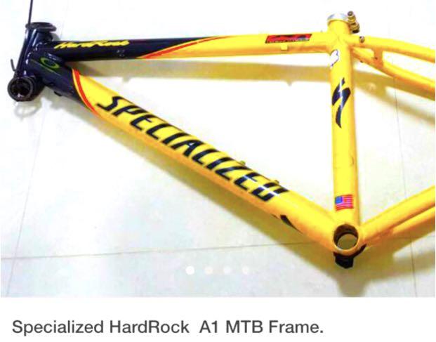 specialized yellow mountain bike